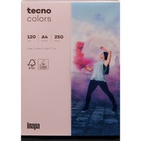 Kopierpapier tecno® colors, DIN A4, 120 g/m², Pack: 250 Blatt, rosa