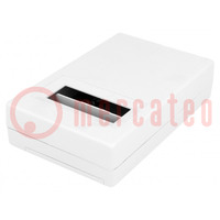 Enclosure: for devices with displays; X: 74mm; Y: 118mm; Z: 29mm