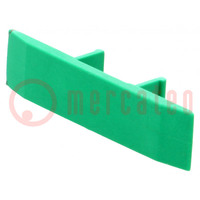 Protection; green; Width: 8.2mm; polyamide; -25÷120°C; UL94V-0
