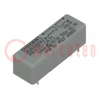 Relay: reed switch; SPST-NO; Ucoil: 5VDC; 1A; max.200VDC; 10W; PCB