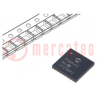 IC: PIC mikrokontroller; 64kB; 64MHz; 2,3÷5,5VDC; SMD; QFN28; PIC18