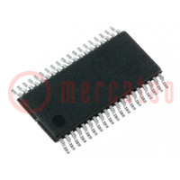 IC: microcontrolador; TSSOP38; 1kBSRAM,8kBFLASH; Cmp: 16