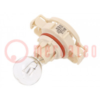 Filament lamp: automotive; PG20/7; transparent; 12V; 24W