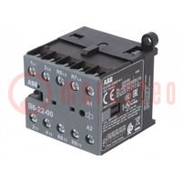 Contactor: 4-pole; NC x2 + NO x2; 48VAC; 6A; B6; screw terminals