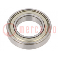 Bearing: ball; Øint: 35mm; Øout: 62mm; W: 14mm; bearing steel