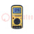 Meter: insulation resistance; LCD; (5000); True RMS AC+DC
