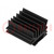 Heatsink: extruded; grilled; TO220; black; L: 30mm; W: 19.4mm; H: 28mm