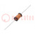 Inductor: wire; THT; 2.2mH; 0.4A; 5.04Ω; Ø7.5x16mm; ±5%; Leads: axial