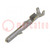 Contact; male; brass; tinned; 0.2÷0.82mm2; 24AWG÷18AWG; crimped