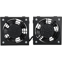 Cablenet 2 Way Fan unit for Wall Cabinets (1m Lead)