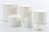 Plastic Container Jar - White Plastic Ready Capped Ointment Pots - 100ml