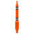 Skipper mobiler Absperrpfosten mit Reflexstreifen, Höhe: 100,0 cm, Durchmesser: Version: 01 - orange