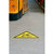 Antirutschbelag Bodenmarkierung AR 2,Ronden, Durchm. 40 cm,Symbol: Zutritt für Unbefugte verboten