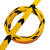 Knuffi Oneway Wegeleitsystem, gelb/schwarz, selbstklebend, Länge: 5,0 m