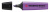 Textmarker STABILO® BOSS® ORIGINAL. Kappenmodell, nachfüllbar, Farbe des Schaftes: in Schreibfarbe, Farbe: lavendel