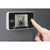 Produktbild zu Spioncino video Door eGuard DG 8100 angolo 105°, plastica nero/bianco