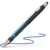 Kugelschreiber Epsilon, Druckmechanik, XB, blau, Schaftfarbe: schwarz-cyan