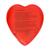 Gel heating pad "Heart", red