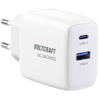 VOLTCRAFT GAN VC-13091935 CARGADOR USB INNENBEREICH AUSGANGSSTROM (MAX.) 3.25A 2 X USB-C®, USB-A