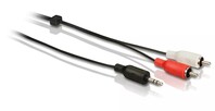 Kabel Stereo Y 1.5m (3,5 mm M - 2 RCA M)