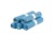 Produktabbildung - Müllsack - Müllsack 120 Liter (63mµ), verstärkt, blau, 700 x 1100 mm, LDPE, 15 Säcke/Rolle, 10 Rollen/VE