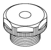 Kabeleinsteckstutzen IP54 Ø30mm 9mm lgr hfr abschneid