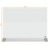 Glas Desktop-Tafel, magnetisch, 584 x 441 mm, weiß