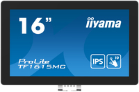 iiyama ProLite TF1615MC-B1 Monitor PC 39,6 cm (15.6") 1920 x 1080 Pixel Full HD Touch screen Nero