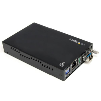 StarTech.com ET91000LC2 hálózati média konverter 2000 Mbit/s 850 nm Multi-mode Fekete