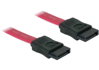 DeLOCK SATA Cable - 0.7m SATA kábel 0,7 M Vörös