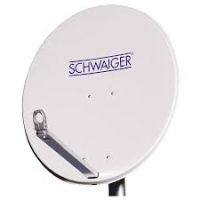 Schwaiger SPI621.0 satelliet antenne Wit