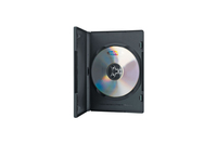 Ednet 64046 funda para discos ópticos Funda de DVD 1 discos Negro