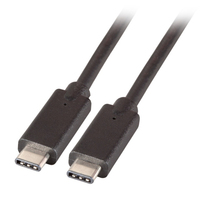 M-Cab 7001331 USB-kabel USB 3.2 Gen 2x2 1 m USB C Zwart