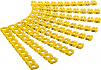Goobay 72518 cable marker Yellow PVC 90 pc(s)