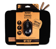 Port Designs Torino Bundle 10/12.5'' sacoche d'ordinateurs portables 31,8 cm (12.5") Housse Noir