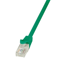 LogiLink 1.5m Cat.5e U/UTP hálózati kábel Zöld 1,5 M Cat5e U/UTP (UTP)