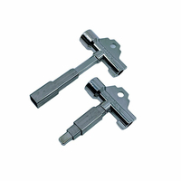 Elbro Universalschlüssel aus Metall, Schaltschrank-Steckschlüssel, Abmessung 44 x 82 mm