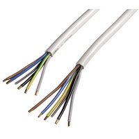 Xavax 00110827 cable de transmisión Blanco 2,5 m