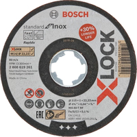 Bosch 2 608 619 261 element do szlifierki kątowej Tarcza tnąca