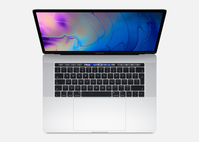 Apple MacBook Pro Intel® Core™ i7 Laptop 39,1 cm (15.4") 16 GB DDR4-SDRAM 256 GB SSD AMD Radeon Pro 555X Wi-Fi 5 (802.11ac) macOS Mojave Zilver