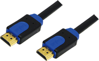 LogiLink CHB1103 HDMI kabel 3 m HDMI Type A (Standaard) Zwart, Blauw