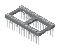 MPE-Garry 001-4-020-3-B1STF-XT0 accesorio para placa de circuito impreso (PCB) Conector Berg Negro, Metálico 1 pieza(s)