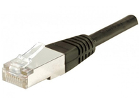 Dexlan 858376 netwerkkabel Zwart 1 m Cat6a S/FTP (S-STP)