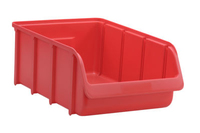 hünersdorff 675100 Aufbewahrungsbox Rechteckig Polypropylen (PP) Rot