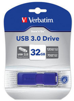 Verbatim 43896 lecteur USB flash 32 Go USB Type-A 3.2 Gen 1 (3.1 Gen 1) Bleu
