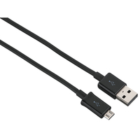 Hama 00200904 kabel USB 0,9 m USB 2.0 USB A Micro-USB B Czarny