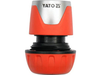 Yato YT-99804 złącza węży ogrodowych Przyłącze węża ABS, Polioksymetylen (POM), Polipropylen (PP), Termoplastyczna guma (TPR) Czarny, Pomarańczowy, Srebrny 1 szt.