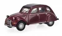 Schuco Citroen 2CV Charleston Stadsauto miniatuur Voorgemonteerd 1:87