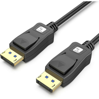 Techly ICOC-DSP-A21-010 câble DisplayPort 1 m Noir