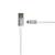 Our Pure Planet OPP008 Lightning-kabel 1,2 m Zilver